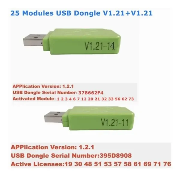 Dongle Usb Sm2 Pro J2534 V1.21 25 Módulos Scanmatik