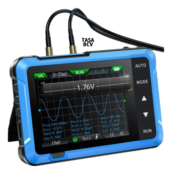 Osciloscopio De Mano Y Generador De Señales Fnirsi Dso-510